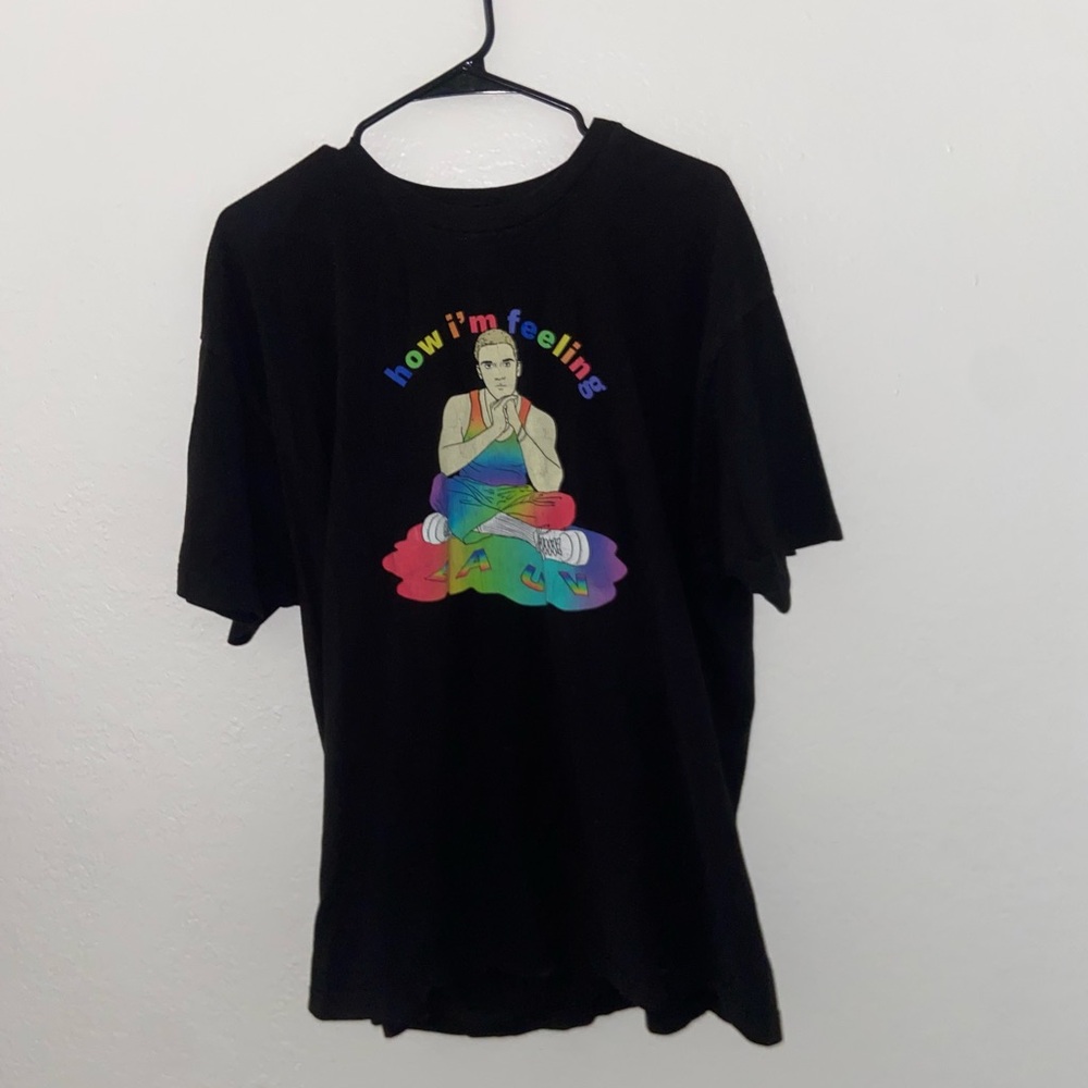 Santa Cruz x Zumiez graphic black tee Buddha inspired short sleeve hippy shirt